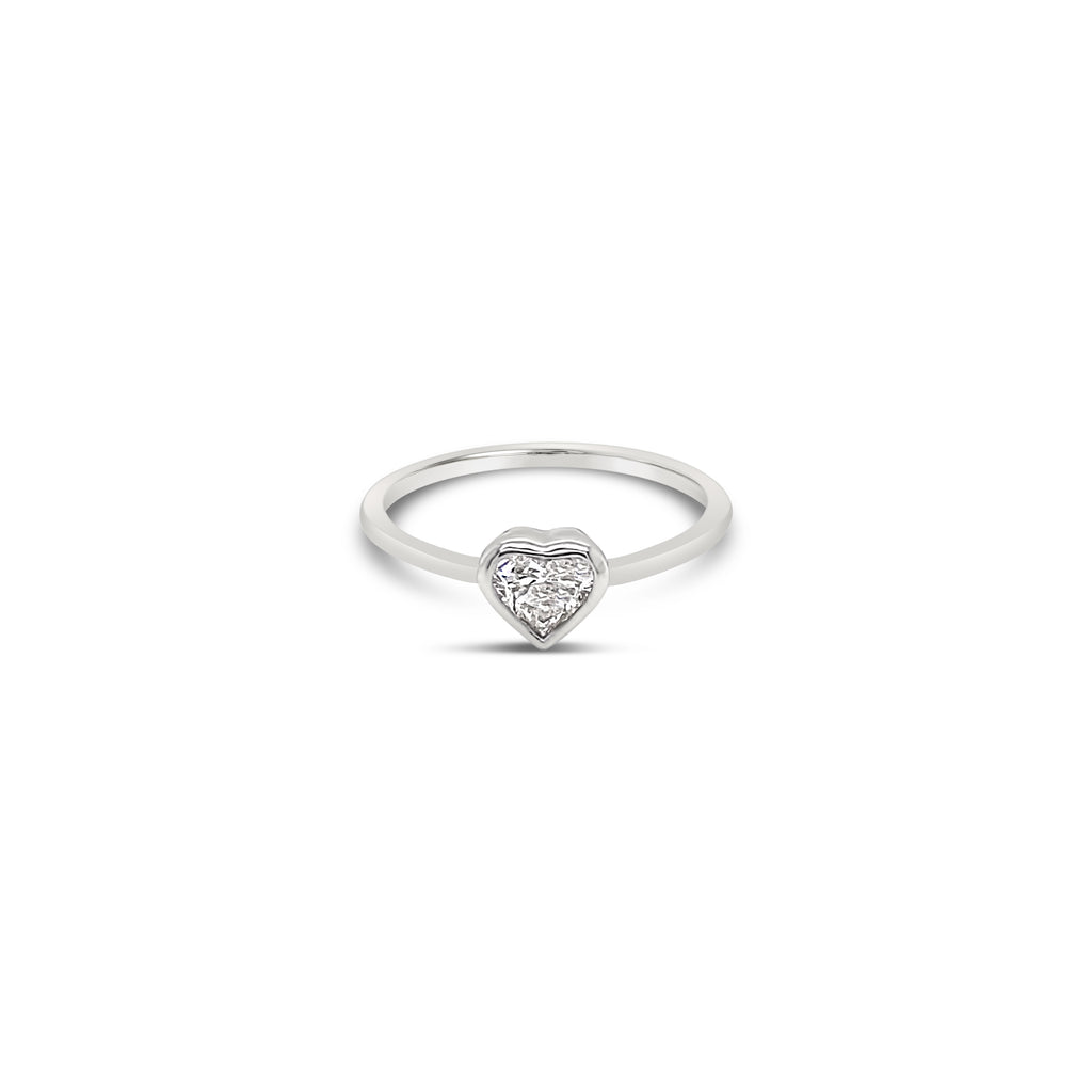 Diamond Heart Ring