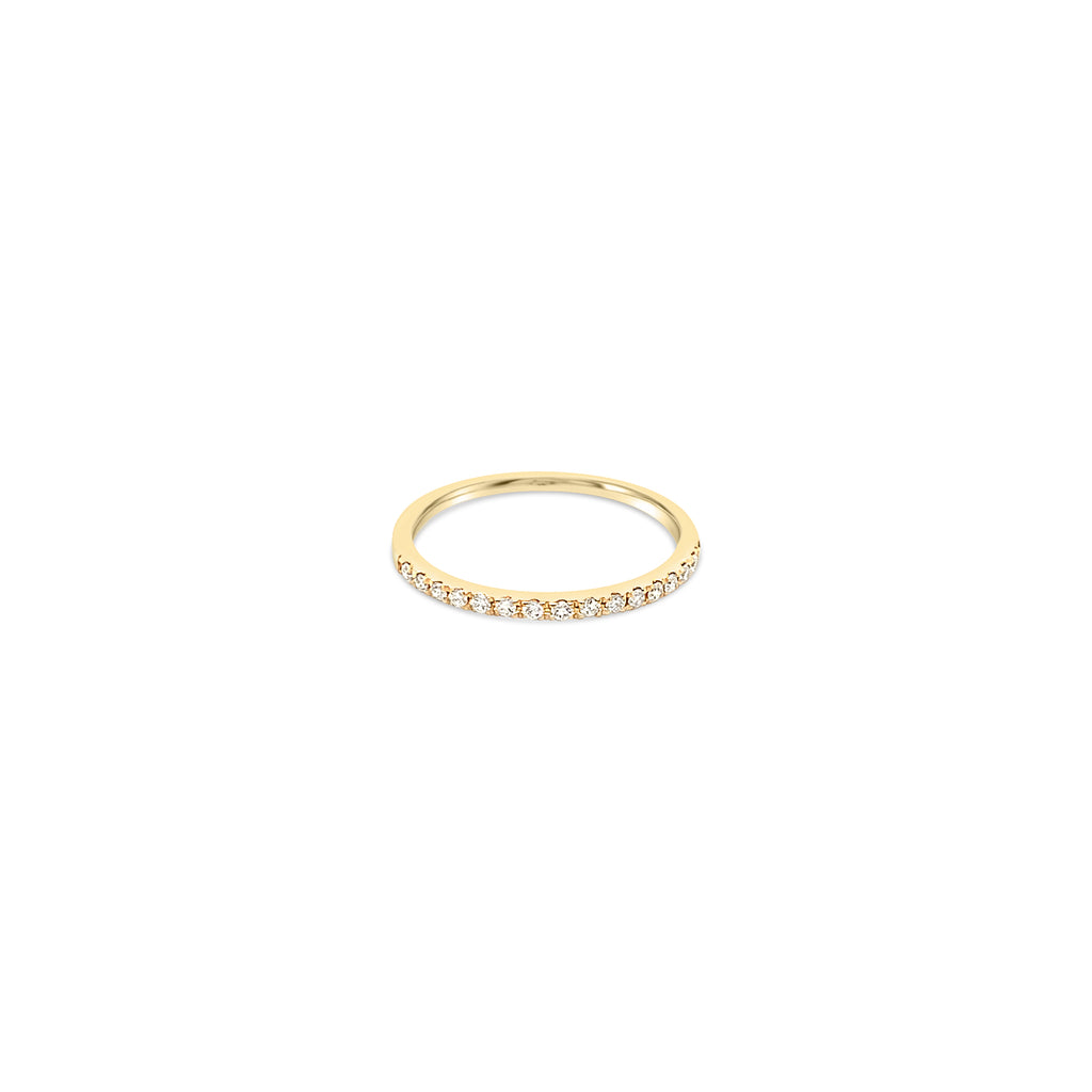 Diamond Pave Stacking Ring