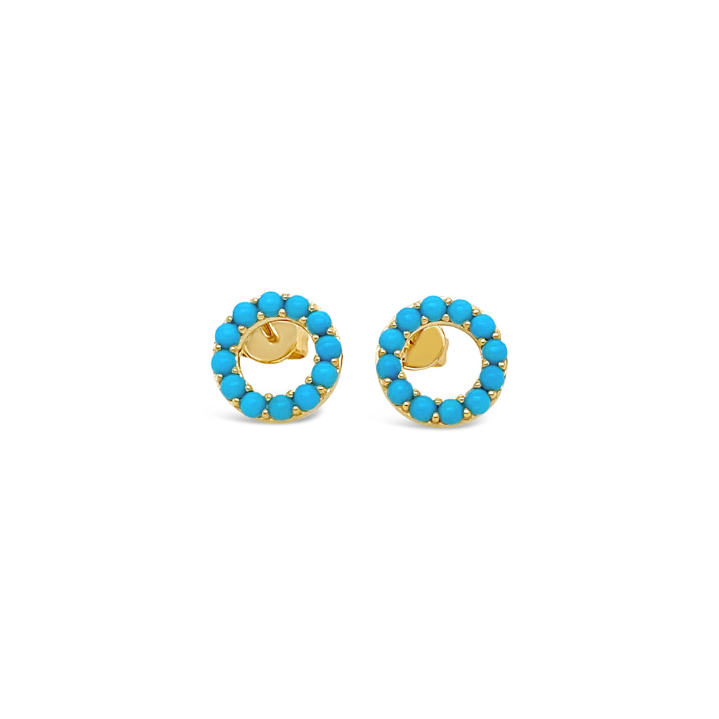 Turquoise Open Earrings